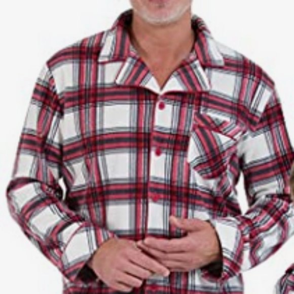 PajamaGram | Men's Flannel Plaid Pj's Size XL NWT - Picture 1 of 5